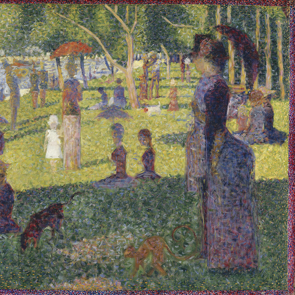 A Sunday on La Grande Jatte — Seurat — 1884